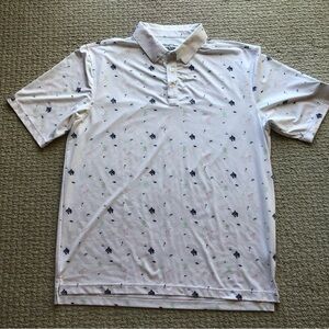 Straight Down Men’s Golf Polo